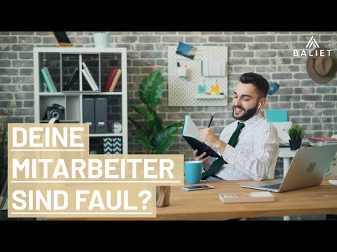 Mitarbeiter sind faul? Industrie &amp; Handwerk