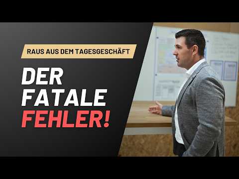 Aus dem Tagesgeschäft zurückziehen? Völliger Quatsch! Industrie &amp; Handwerk
