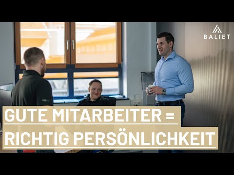 Faktoren für die richtigen Mitarbeiter! Auf die Persönlichkeit kommt es an! Industrie &amp; Handwerk