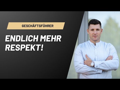 Warum Geschäftsführer keinen Respekt von ihrem Team bekommen