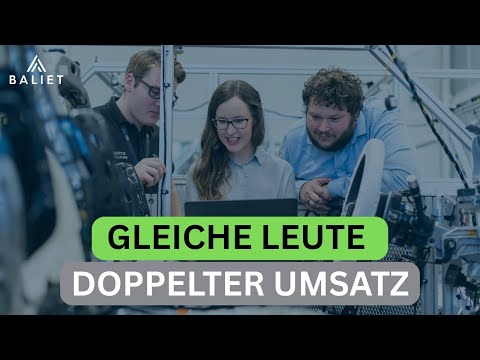 Doppelt so viele Aufträge – ohne neue Mitarbeiter?! Industrie &amp; Handwerk