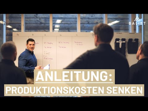 5 Handlungsschritte um deine Produktionskosten zu senken! Industrie &amp; Handwerk