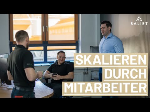 Unternehmen skalieren durch Mitarbeiter (Anleitung!) - Handwerk &amp; Industrie